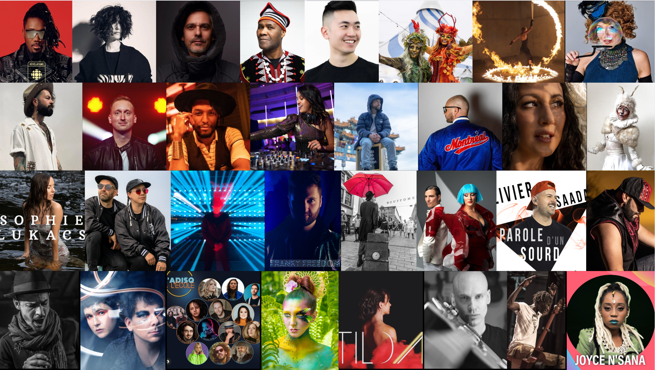 Artist Catalogue